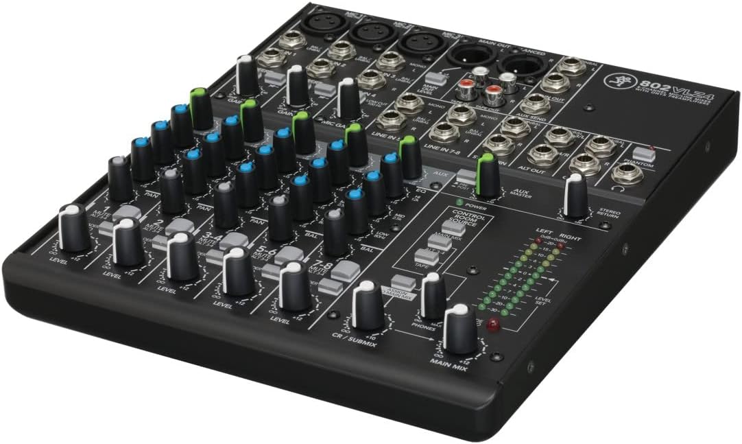 Mackie 802VLZ4, 8-channel Ultra Compact Mixer with High Quality Onyx Preamps - Image 2
