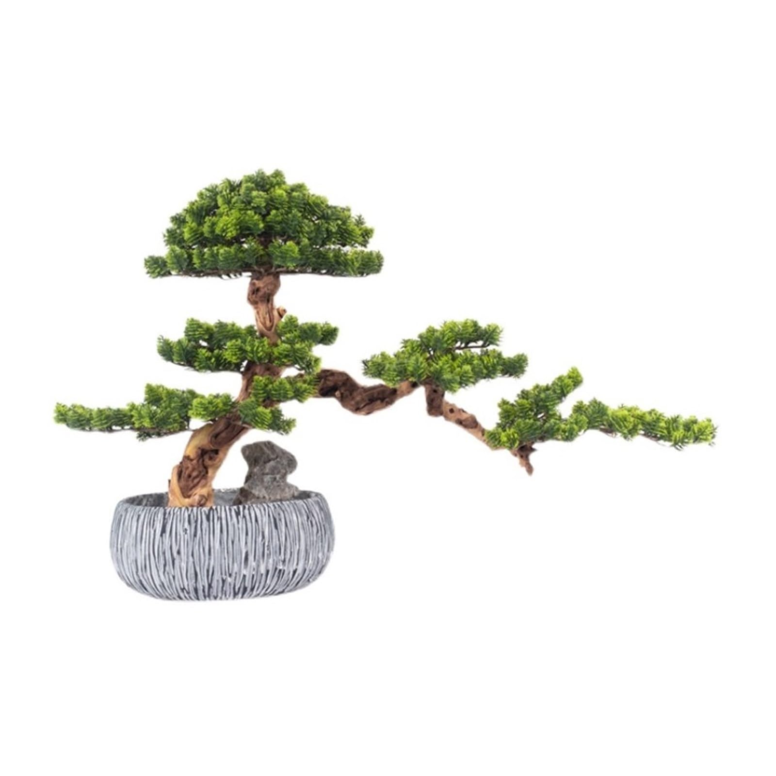 Artificial Tree Artificial Bonsai Tree Faux Potted Plant Desk Display Fake Pot Ornaments for Office Decoration Aake Plants
