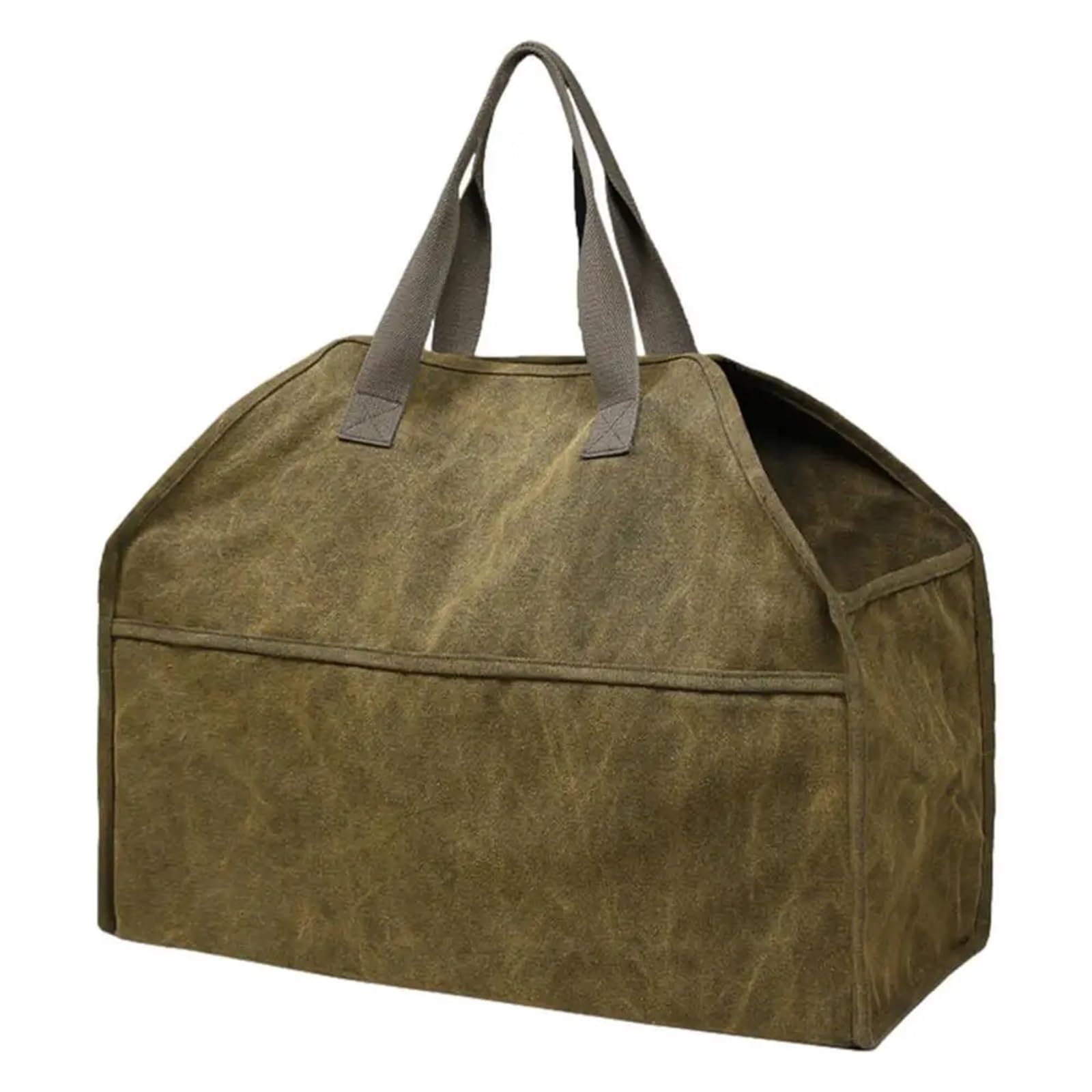 VAYEODEYU Canvas Firewood With Handles For Outdoor Camping