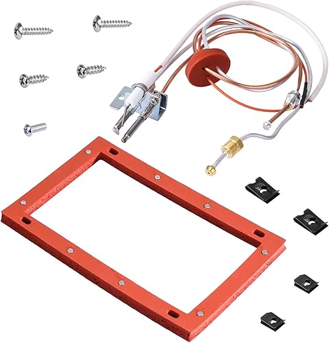 SP20075 - Kit de montaje piloto de calentador de agua y encendedor para Rheem, PROTECH, GE Conjunto piloto de gas natural, incluye ensamblaje