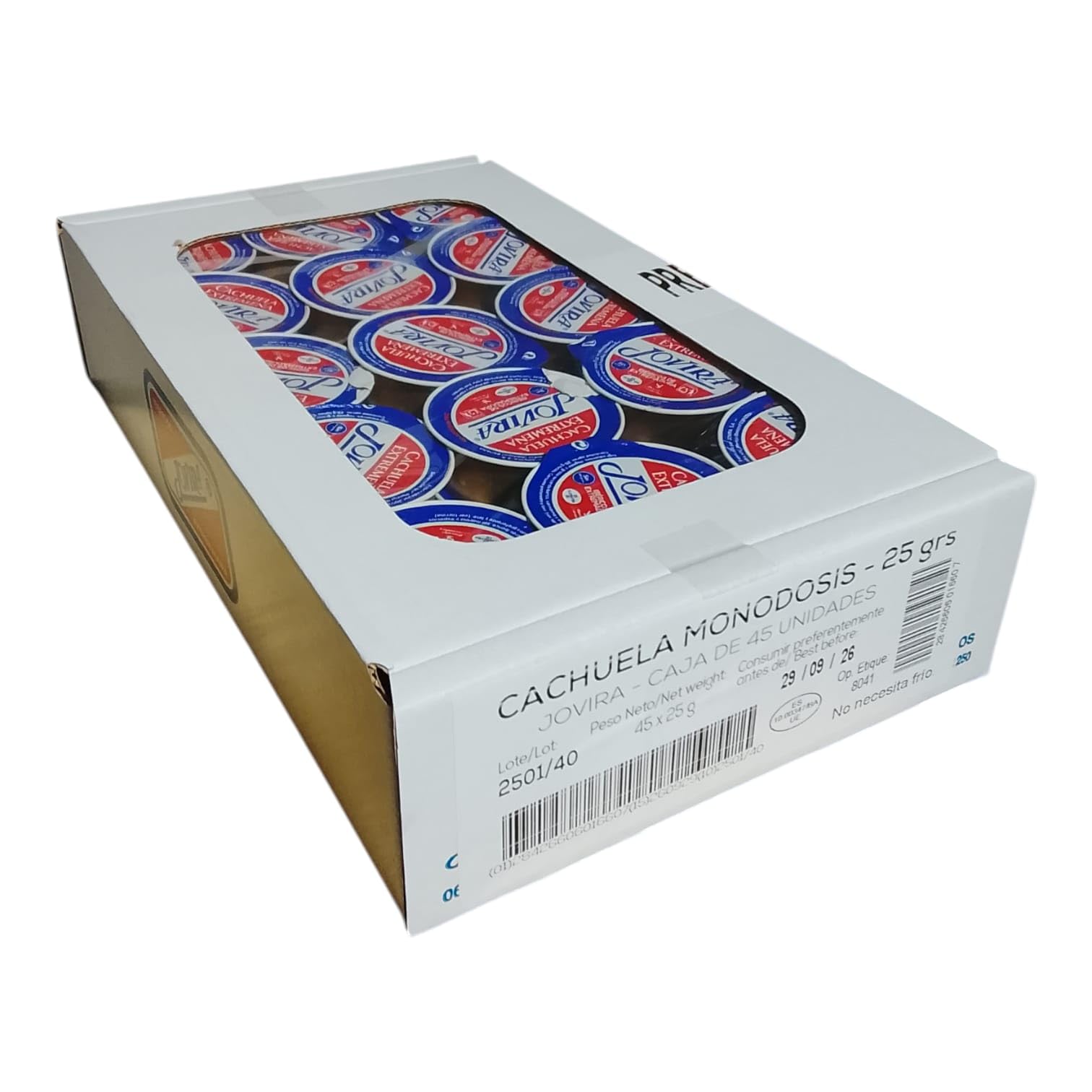 Cachuela monodosis Jovira 45 x 20gr