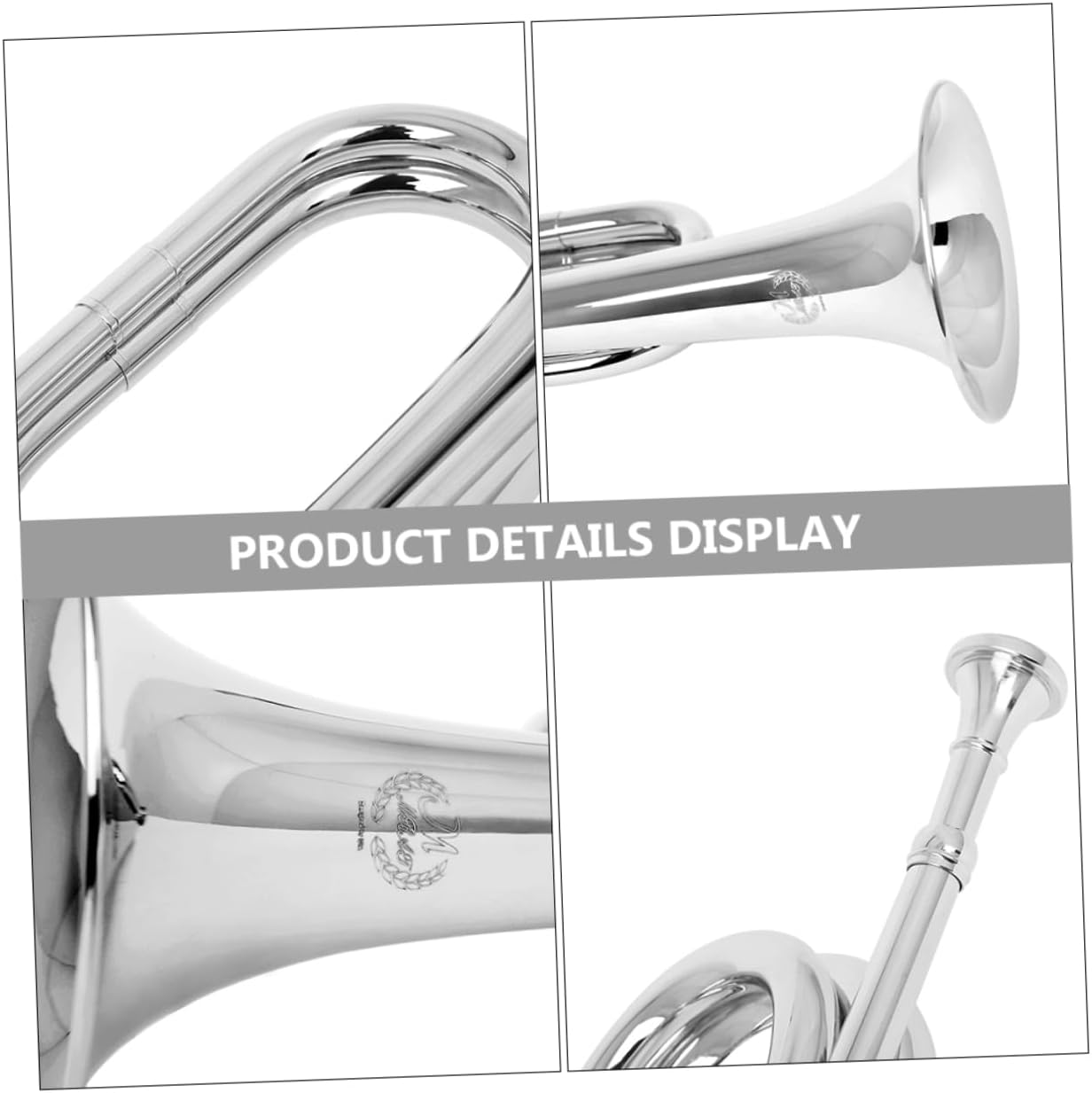 Vaguelly Beginner Bugle Band Trumpet Musical Instrument Horn Beautiful Sound Professional Craftsmanship