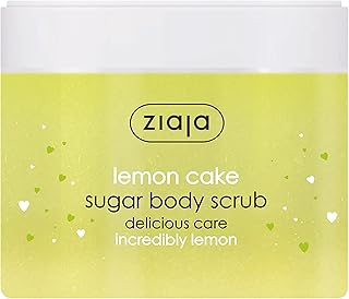 Ziaja Lemon Cake Exfoliante Corporal De Azúcar, color Amarillo, 300 ml