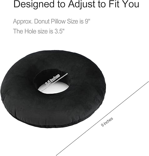 Miniatura 5 de Almohada perforadora con agujero para el dolor de oído CNH Piercing Alivio del dolor de la presión del sueño, dolor de lado, protector de oído,