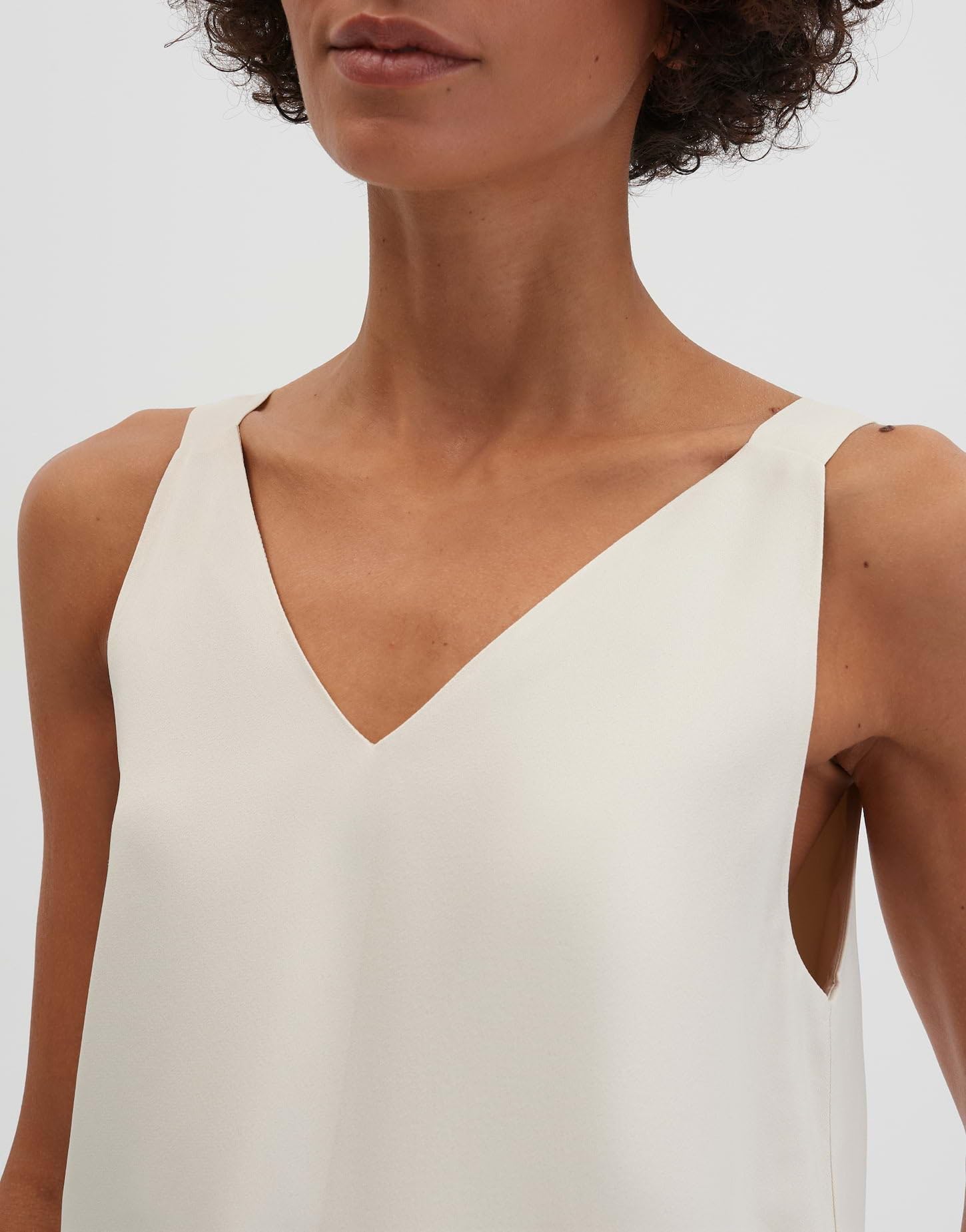 someday Damen Blusentop | Zartes Blusentop aus Viskose Crepe Regular Fit