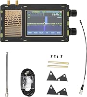 Yunseity Malahit SDR Vevőkészülék 50kHz-2GHz, 3.5" IPS Érintőképernyővel, AM SSB NFM WFM CW Rövidhullámú Rádió, Kettős Antenna Bemenettel 7