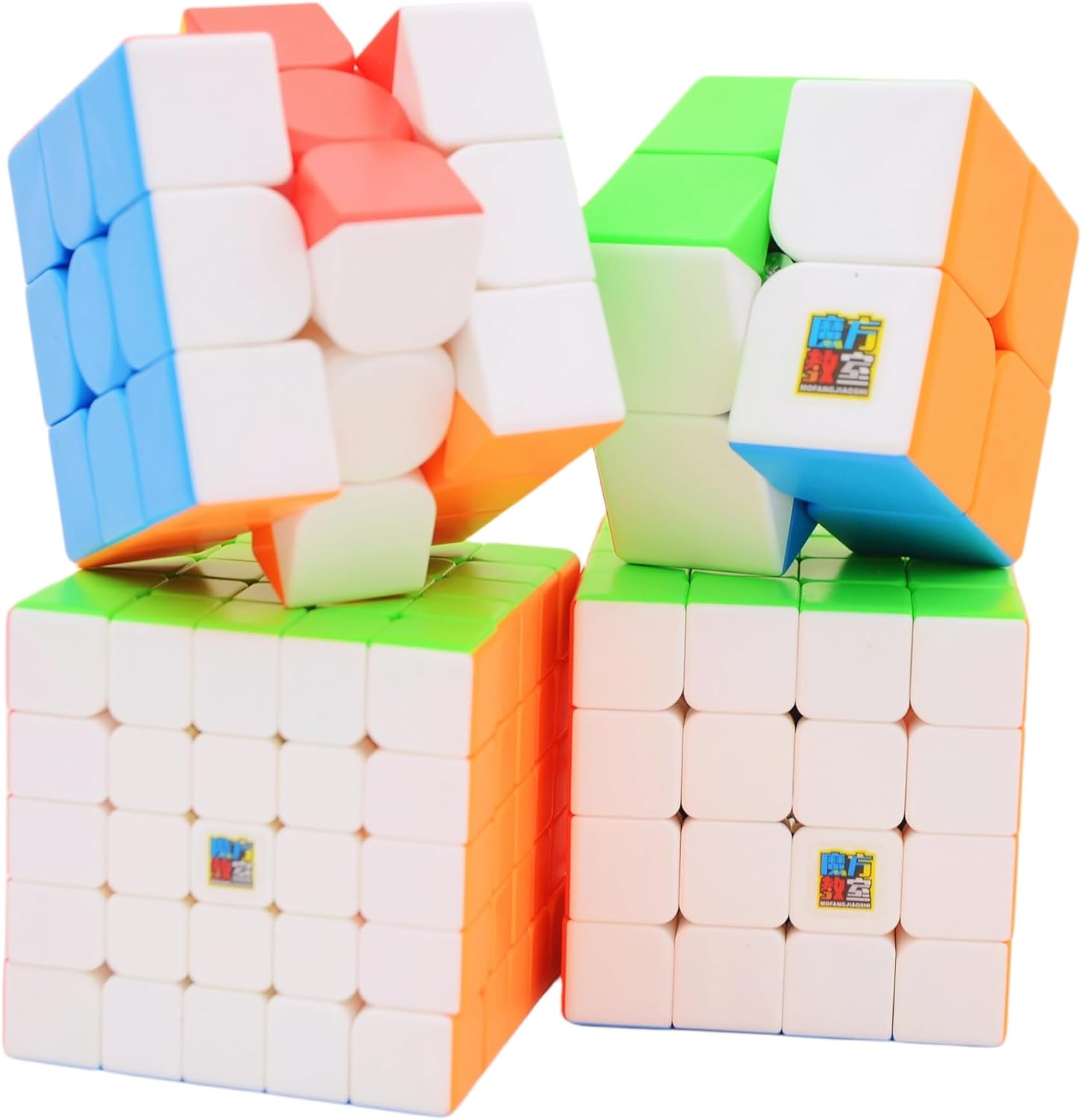 Bukefuno MoYu Meilong 2×2 3×3 4×4 5×5 Speed Cube Gift Box Set Stickerless Magic Puzzle Cubes Speed Cubing Bundle 2x2x2 3x3x3 4x4x4 5x5x5 Puzzle Cube Bukefuno MoYu Meilong 2×2 3×3 4×4 5×5 Speed Cube Gift Box Set Stickerless Magic Puzzle Cubes Speed Cubing Bundle 2x2x2 3x3x3 4x4x4 5x5x5 Puzzle Cube