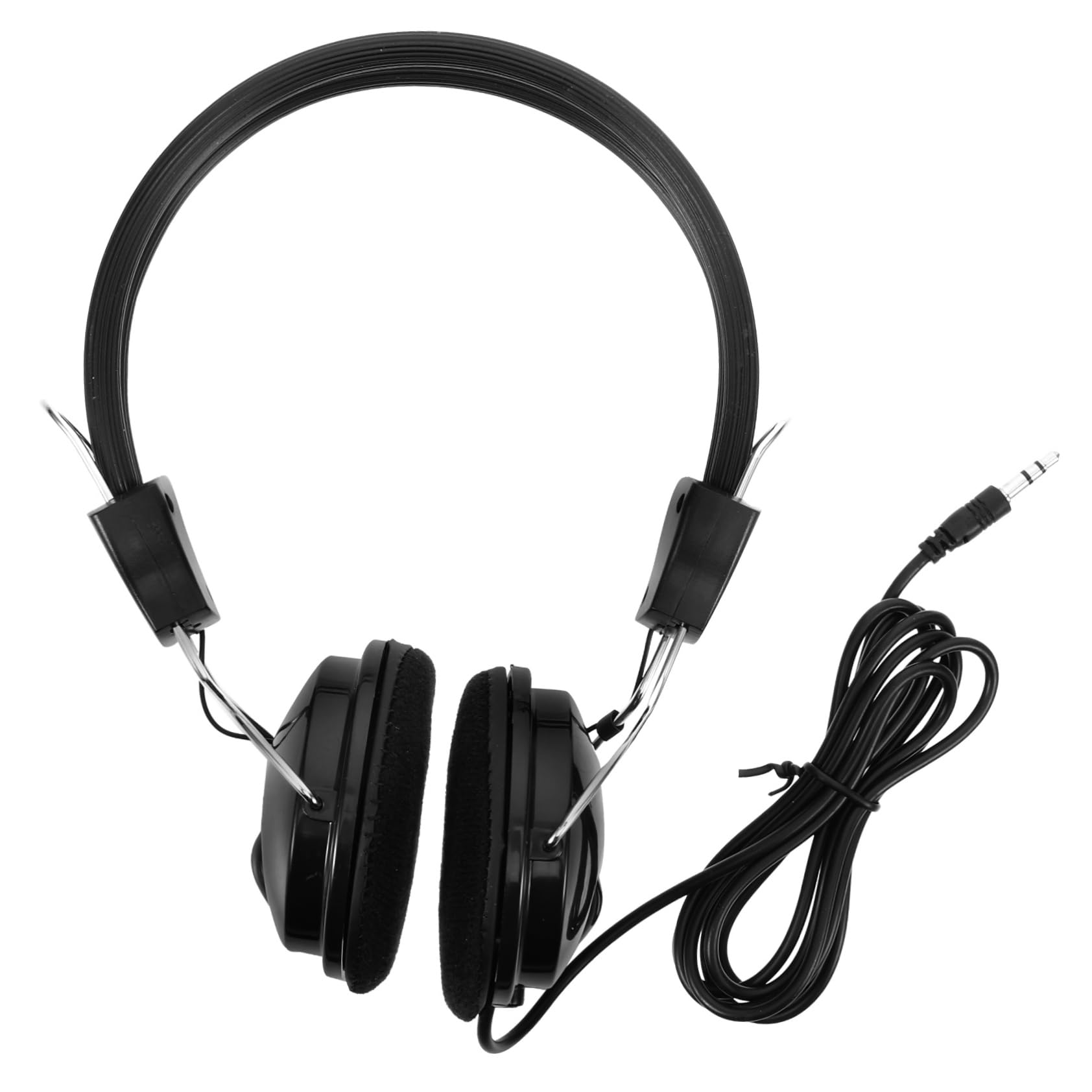 Hemobllo Detector Headset Portable Headphone Treasure- Device Adjustable Headphone Detector Gold Search Metal Finder Headphone High Accuracy Headphone Metal Detector Accessory Plastic Black