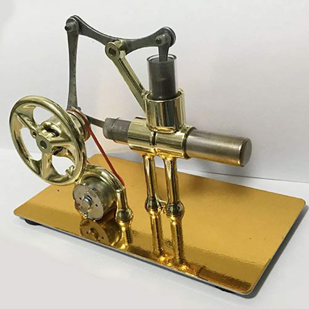 Amazon.co.jp: 熱風単気筒スターリングエンジンフライホイールモデル