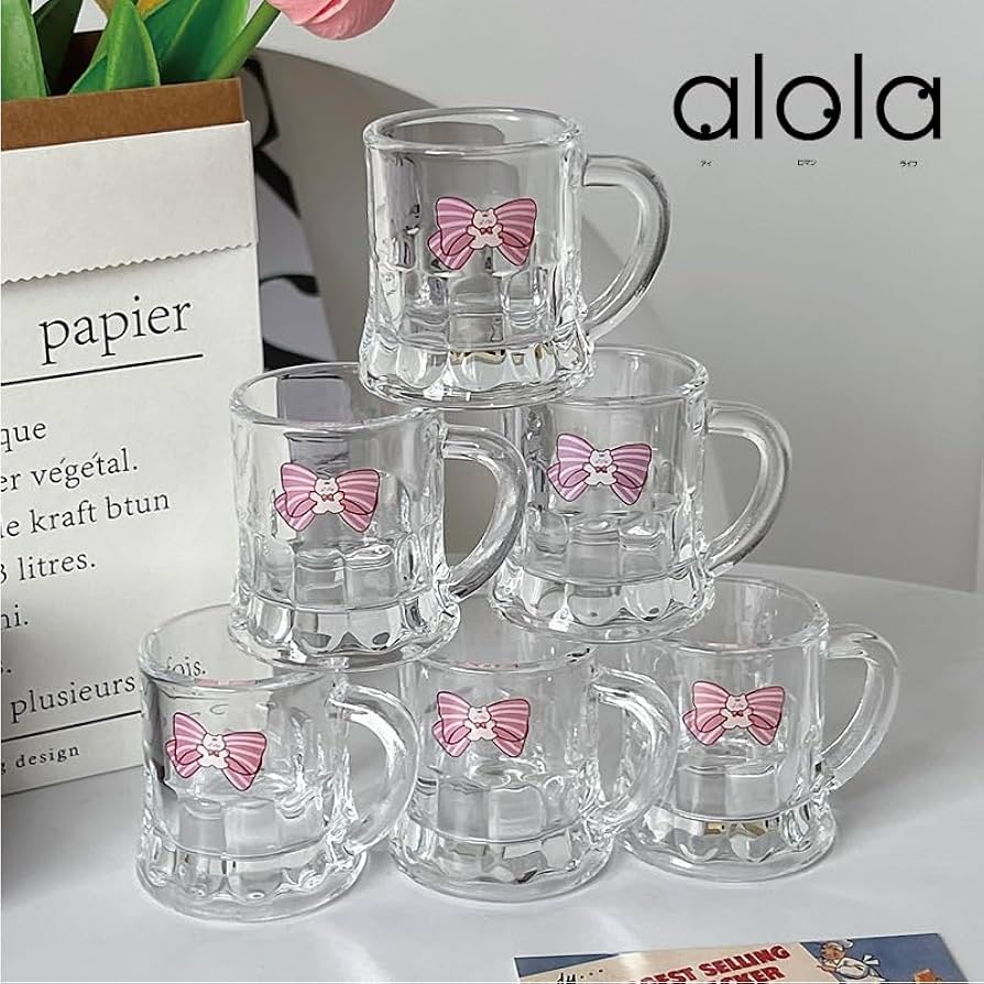 Amazon | 韓国 ソジュグラス6個セット キャラクター