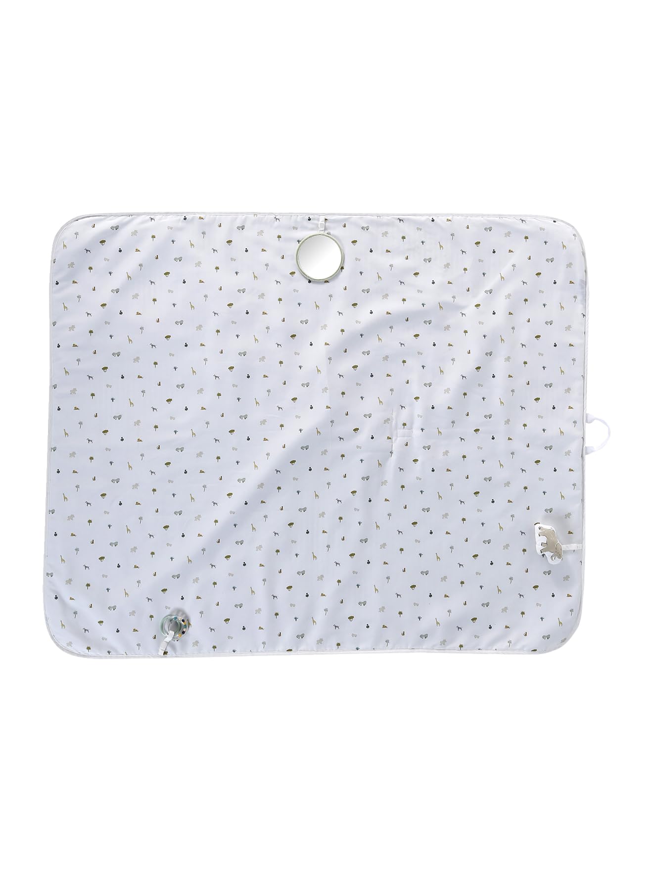 VERTBAUDET Tapis d'éveil pliable intérieur/​extérieur SAVANA vert TU
