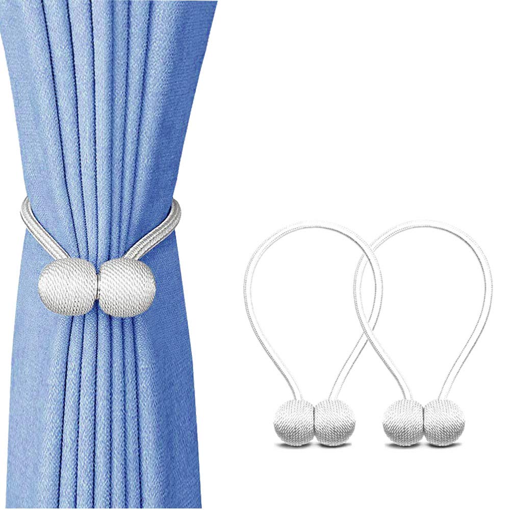 Alzapaños de cortina para ventana salones luminosos y dormitorios ordenados pack de 2