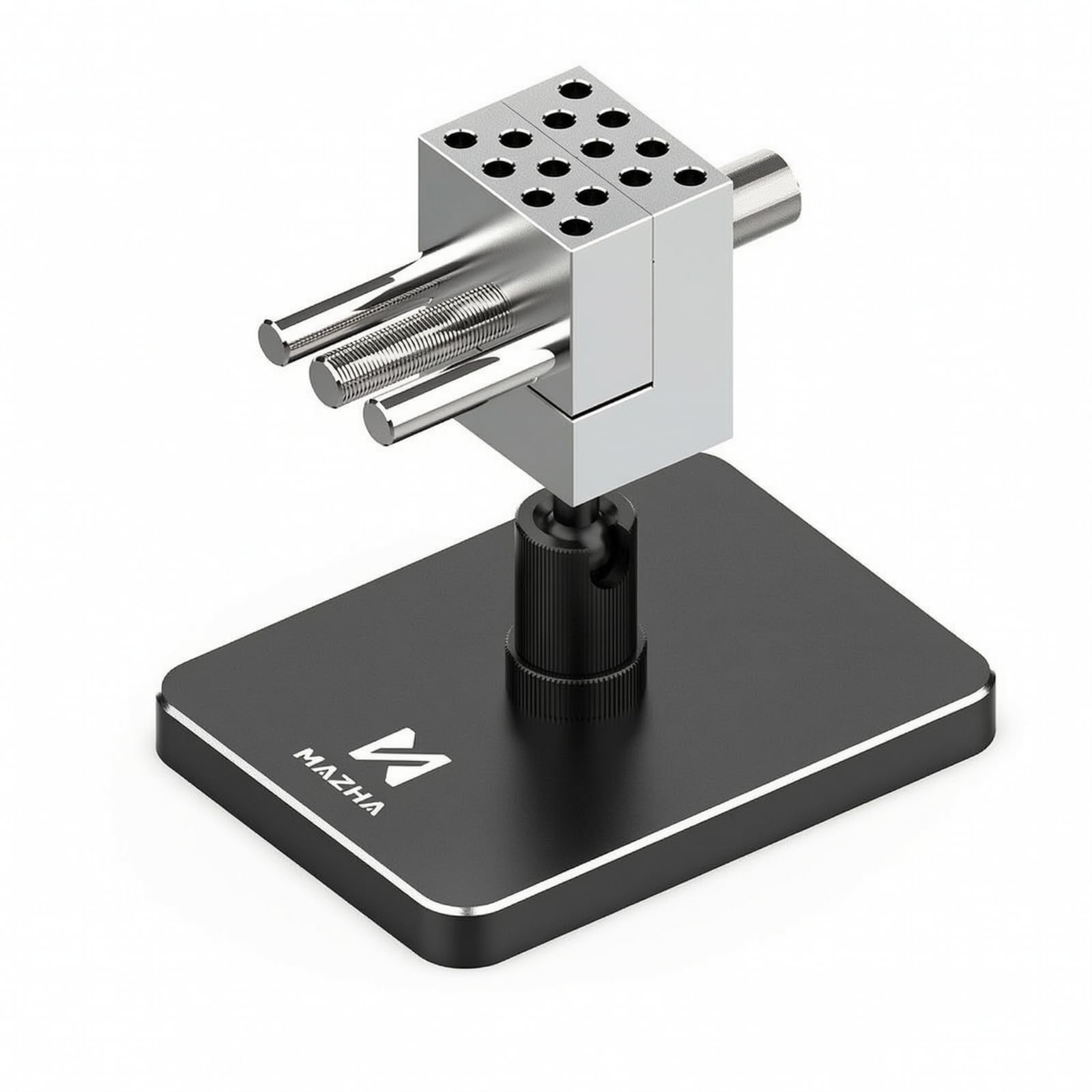 TISHITA Morsa da Tavolo con Base Regolabile Compatta, Morsa Portatile, per Modellismo, Modellisti, Hobbisti