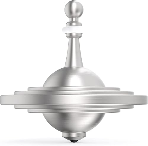 trompos UFO – Trompo de metal. Juguete divertido para niños y adultos. Inspirado en el avistamiento OVNI documentado en 1947 en Roswell, Nuevo