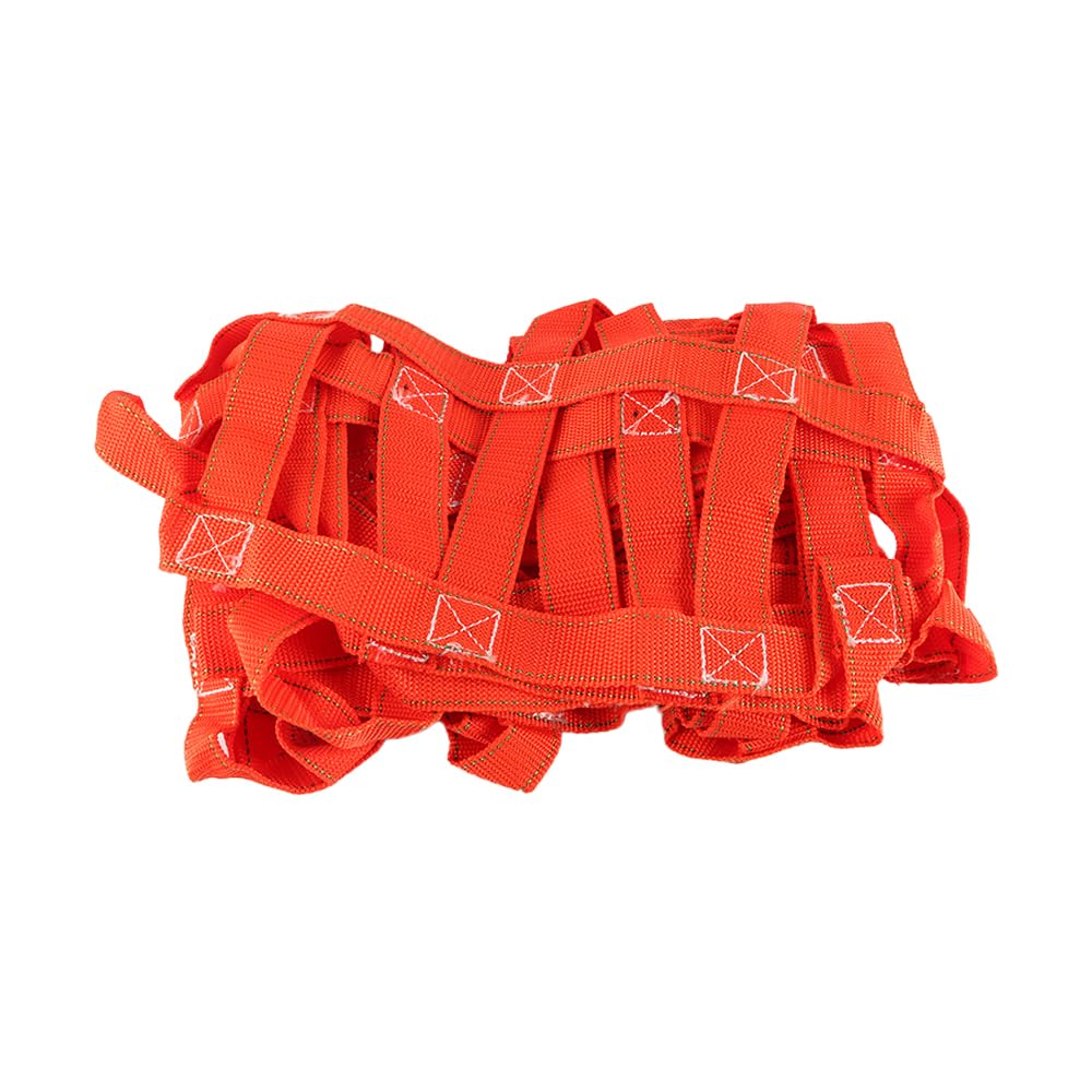 Sarini 1 x 1 m Filet de Levage en Polyester 300 kg Filet Suspendu pour Charges Lourdes Filets de Levage à Mailles carrées résistantes à l'usure pour Le Chargement et Le déchargement des Marchandises