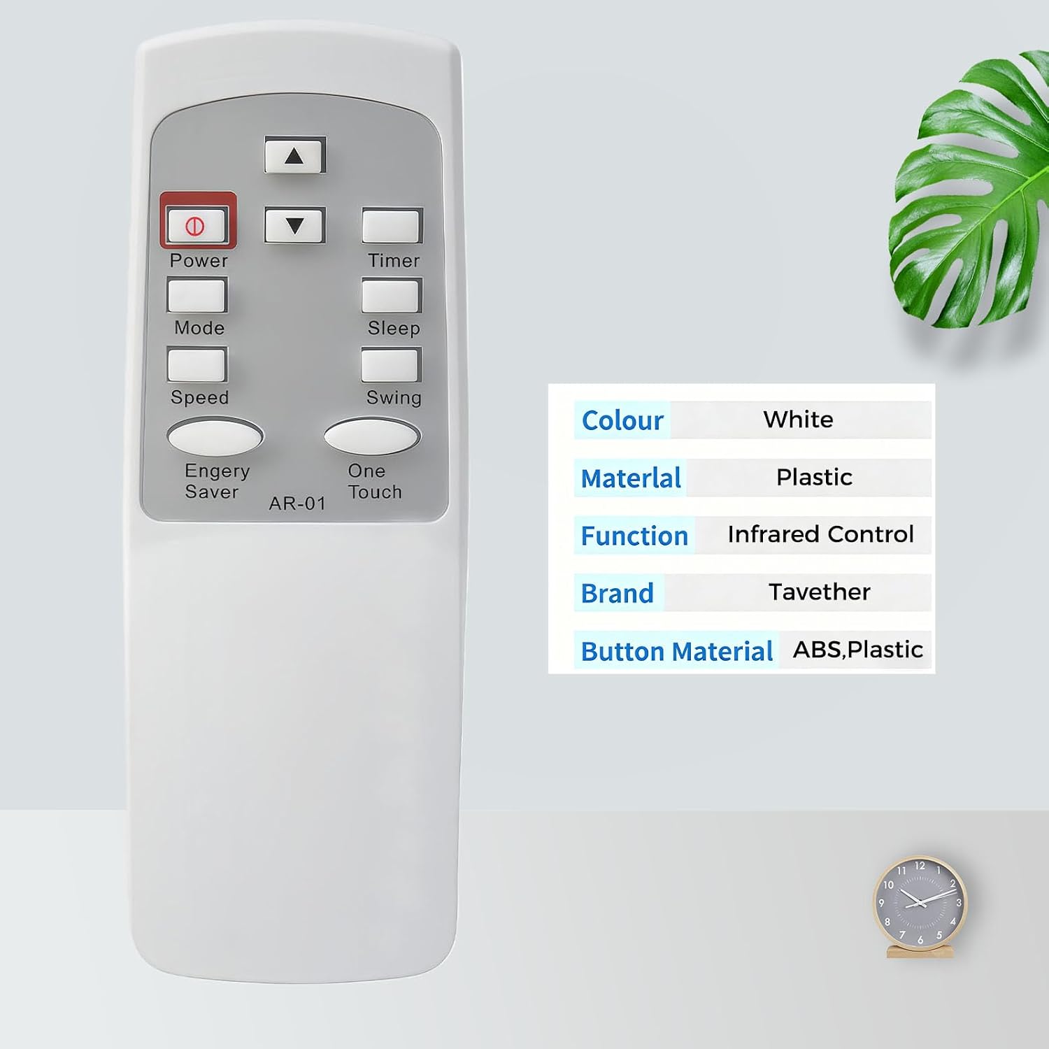 Replacement Remote Control RG15B1/E for Arctic King AC Air Conditioner Remote Control WWK05CR01N WWK05CR91N WWK06CR01N WWK06CR91N WWK08CR91N WWK08CW01N WWK10CR91N WWK12CR91N WWK18CR92N WWK25CR92N