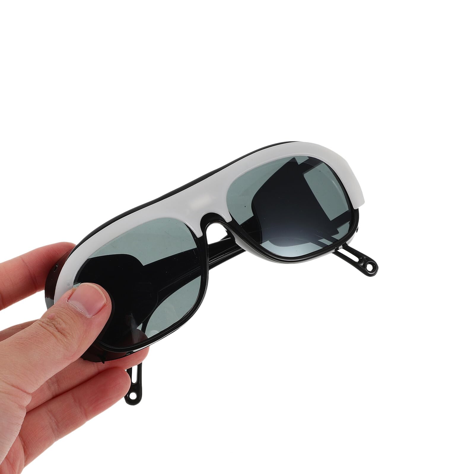 INOOMP 10 Gafas de Seguridad para Soldar Antiarañazos Ajuste Cómodo y Lentes de Alta para Protección Duradera en Soldadura y Trabajos de Metal