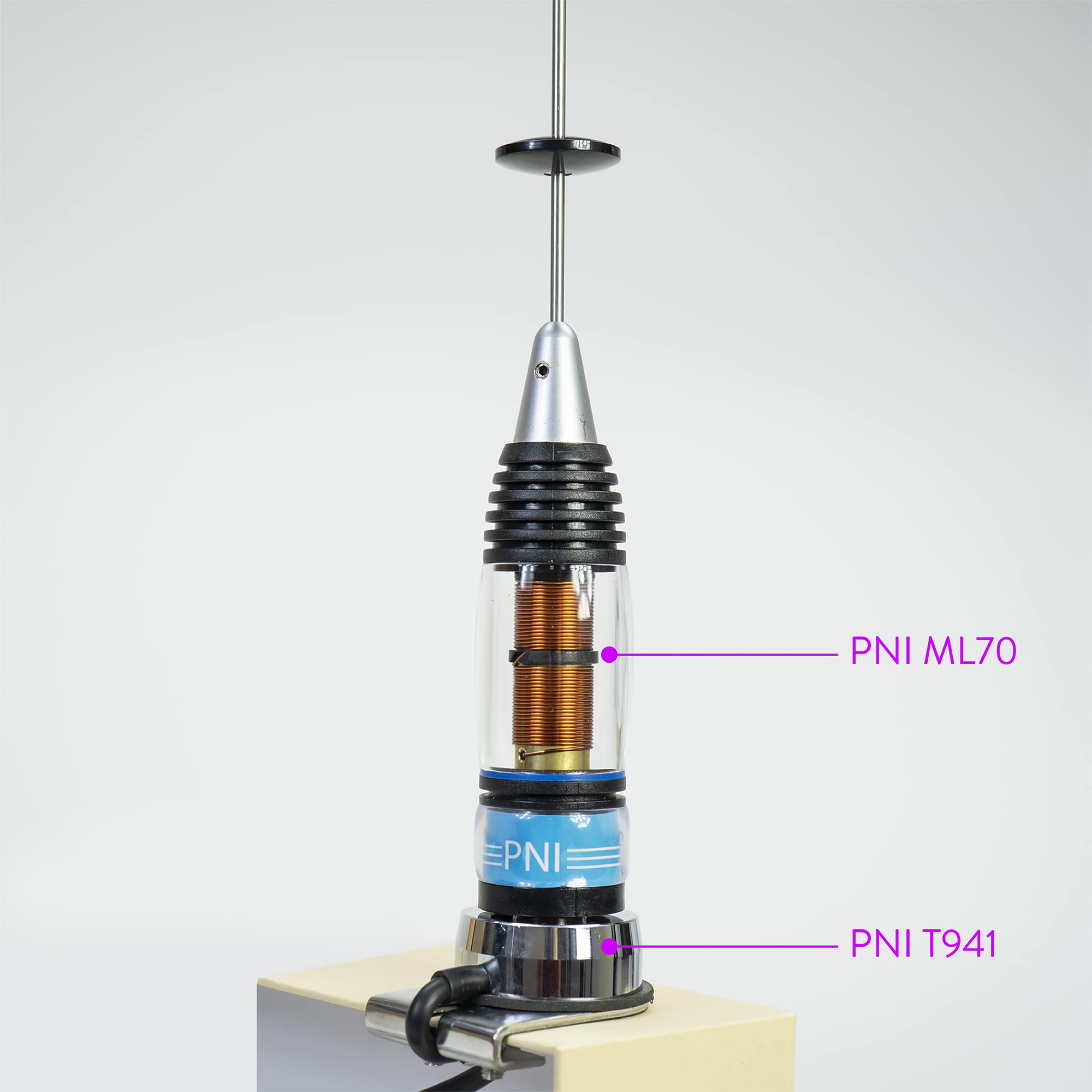 Antena CB PNI ML70, długość 70cm, 26-30MHz, 200W, bez akcesoriów