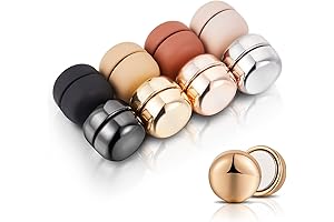 PeacePray 8 Pairs Strong Magnet Hijab Pin, No Snag Pinless Hijab Magnets