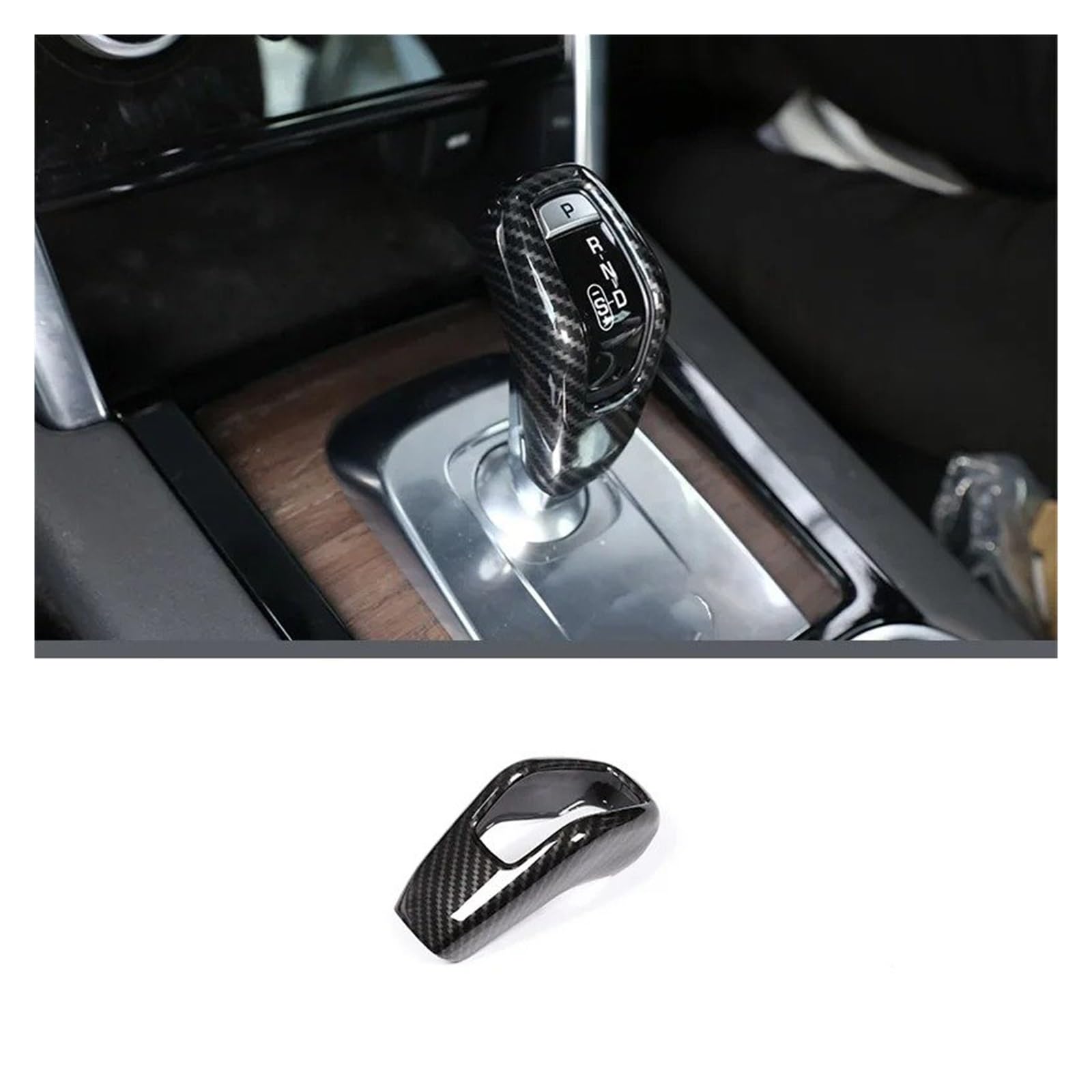 Ajhjet B Interior Upgrade For Land For Rover For Discovery Sport 2020+ Interior For Dashboard Console Gear Shift Panel Decoration Cover Trim Stickers Abs Carbon Fiber
