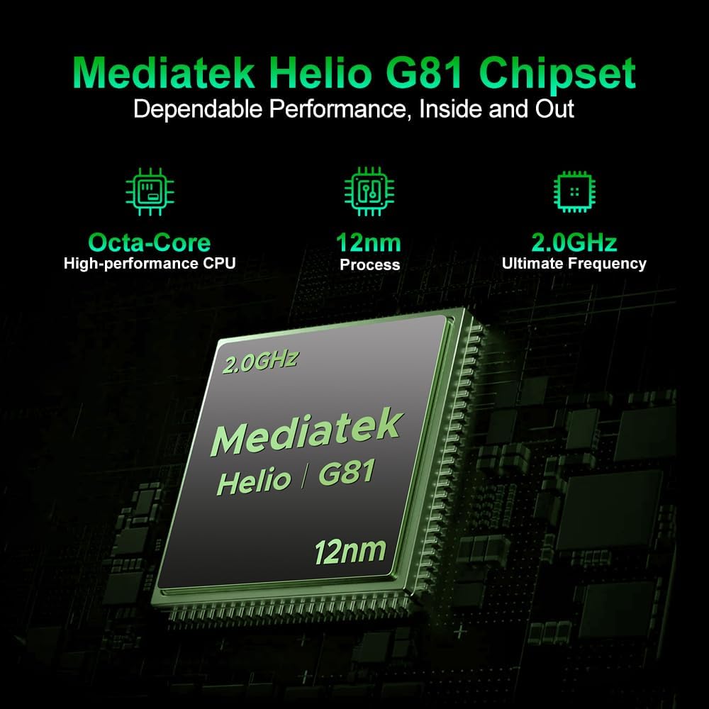 DOOGEE Fire 7 5G Rugged Smartphone rear camera system.