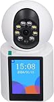 Two Way Video Camera, Night Vision Home Video Call Security Camera for Pet (US Plug 100‑260V)