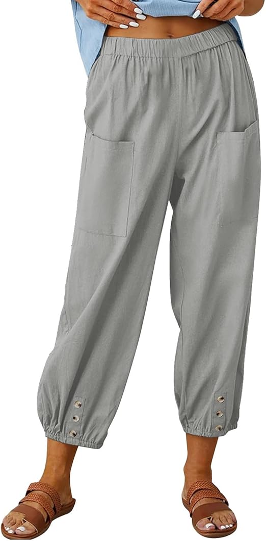 Shiyingl 2025 Summer Pants for Women Lounge Fashion Vacation
