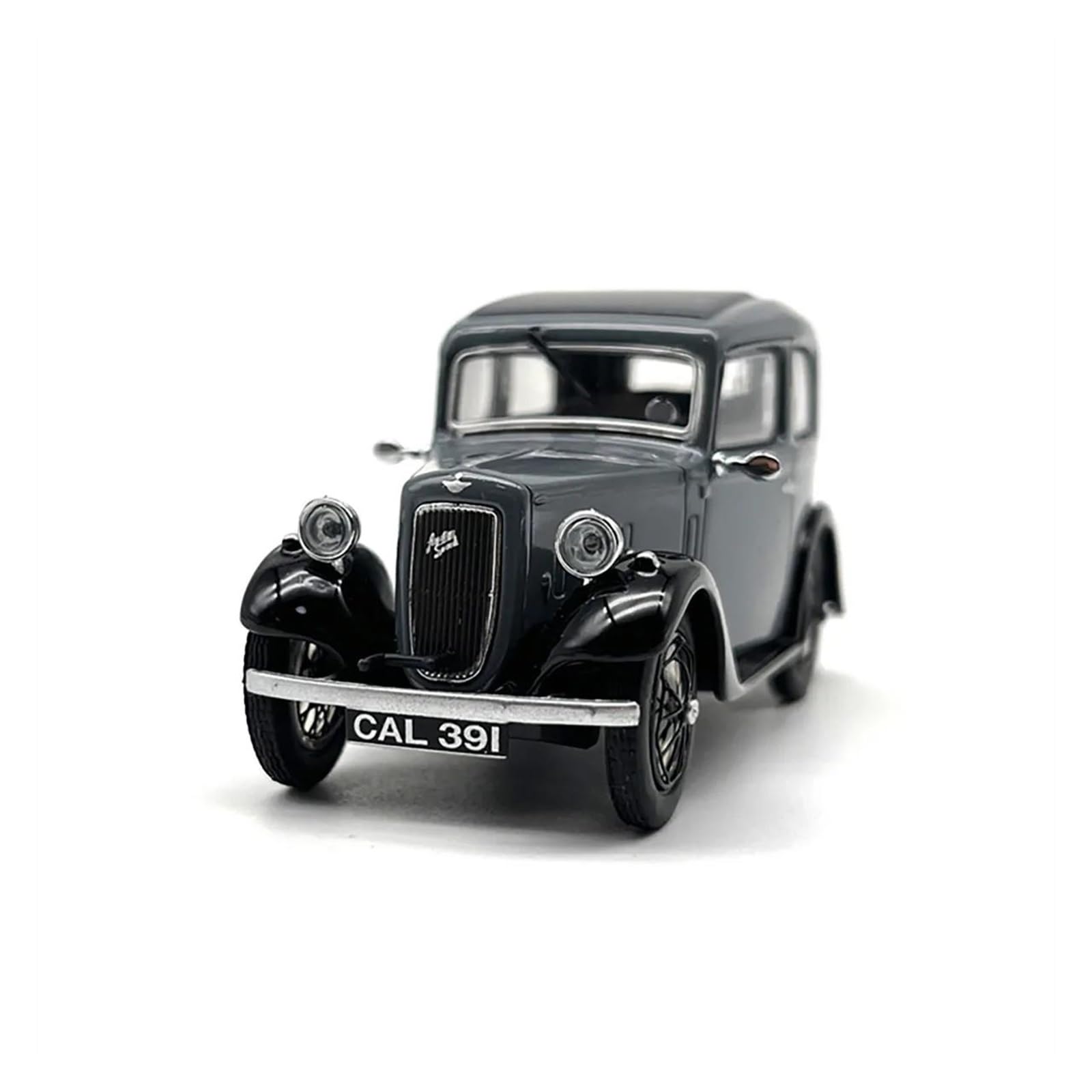 Metallo Scala Replica Ornamento statico retrò in lega per auto d'epoca Austin in scala 1 43 Hobby Veicoli Giochi Set