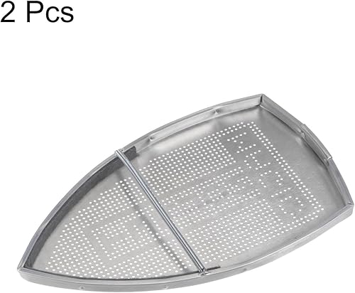 Miniatura 3 de HARFINGTON 2pcs Cubierta de hierro antiadherente Zapato de hierro eléctrico de aluminio Herramienta asistente de hierro Único de hierro Accesorio de