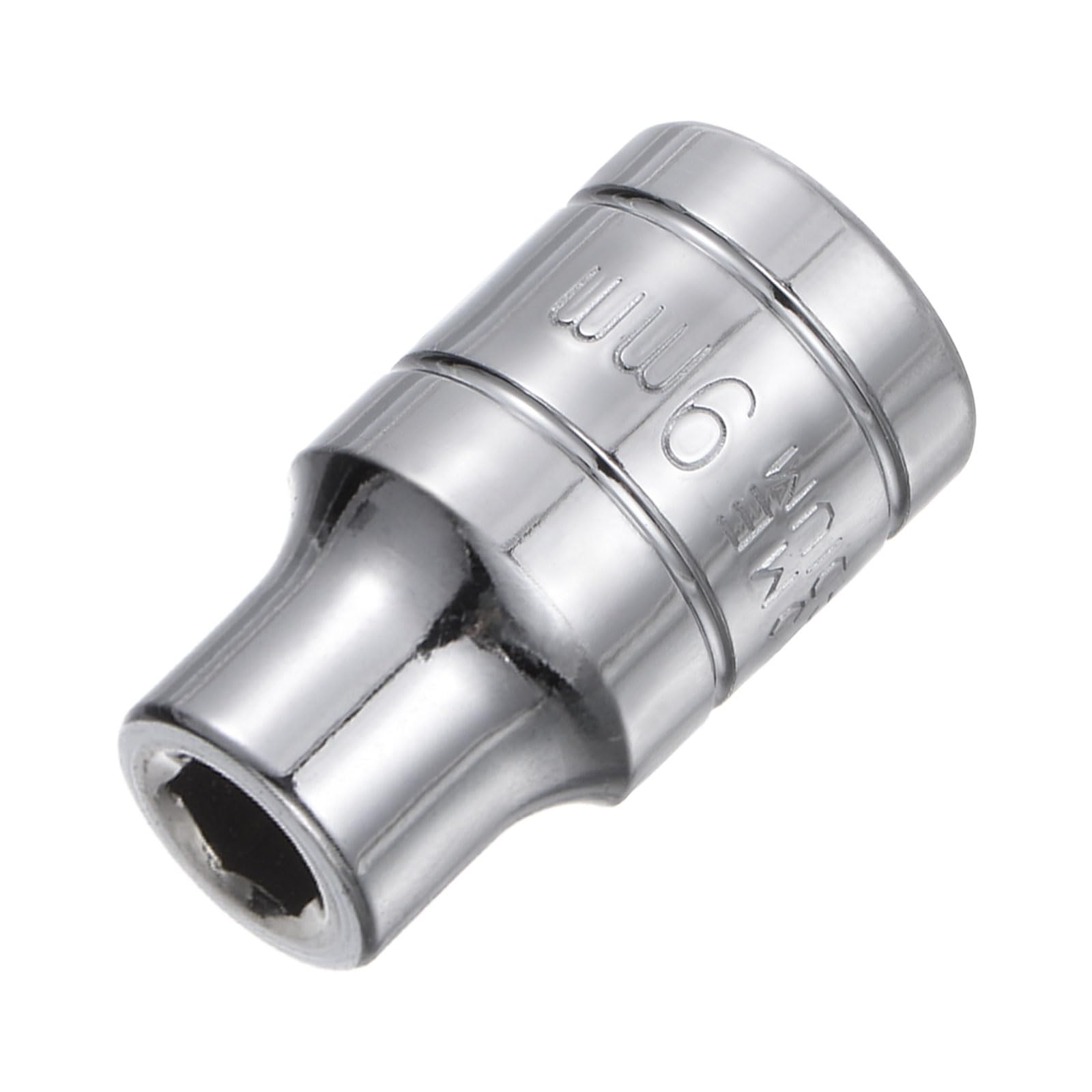 Douille 9 mm en acier au carbone robuste avec finition chromée durable uxcell