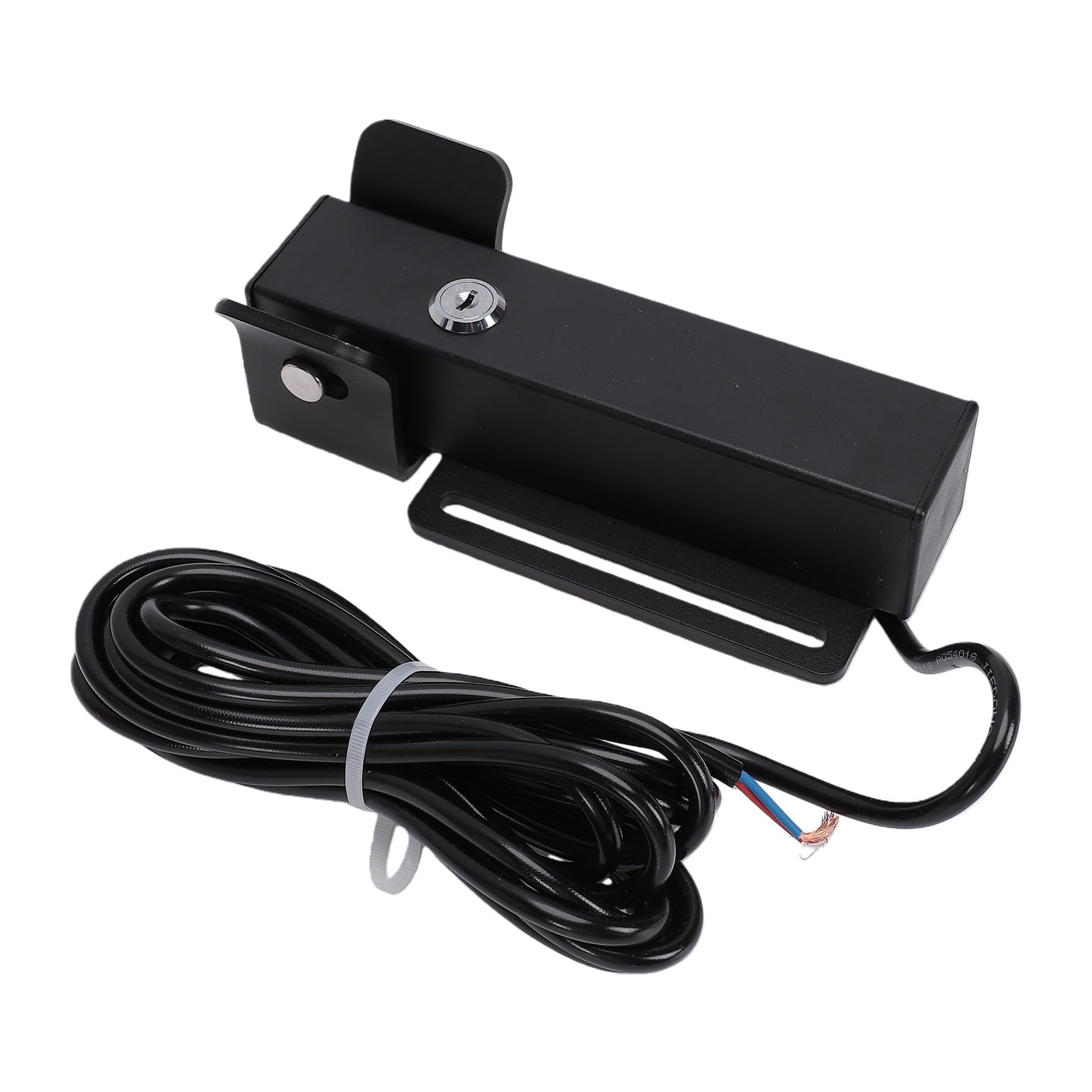 Luocute Serratura Elettrica per Porta, Chiusura Elettromagnetica 12V/24V | Compatibile con Cancelli Scorrevoli, 5A Stabili, da -20°C a 60°C, Sblocco in 1s, Struttura Solida da 2,5 Kg