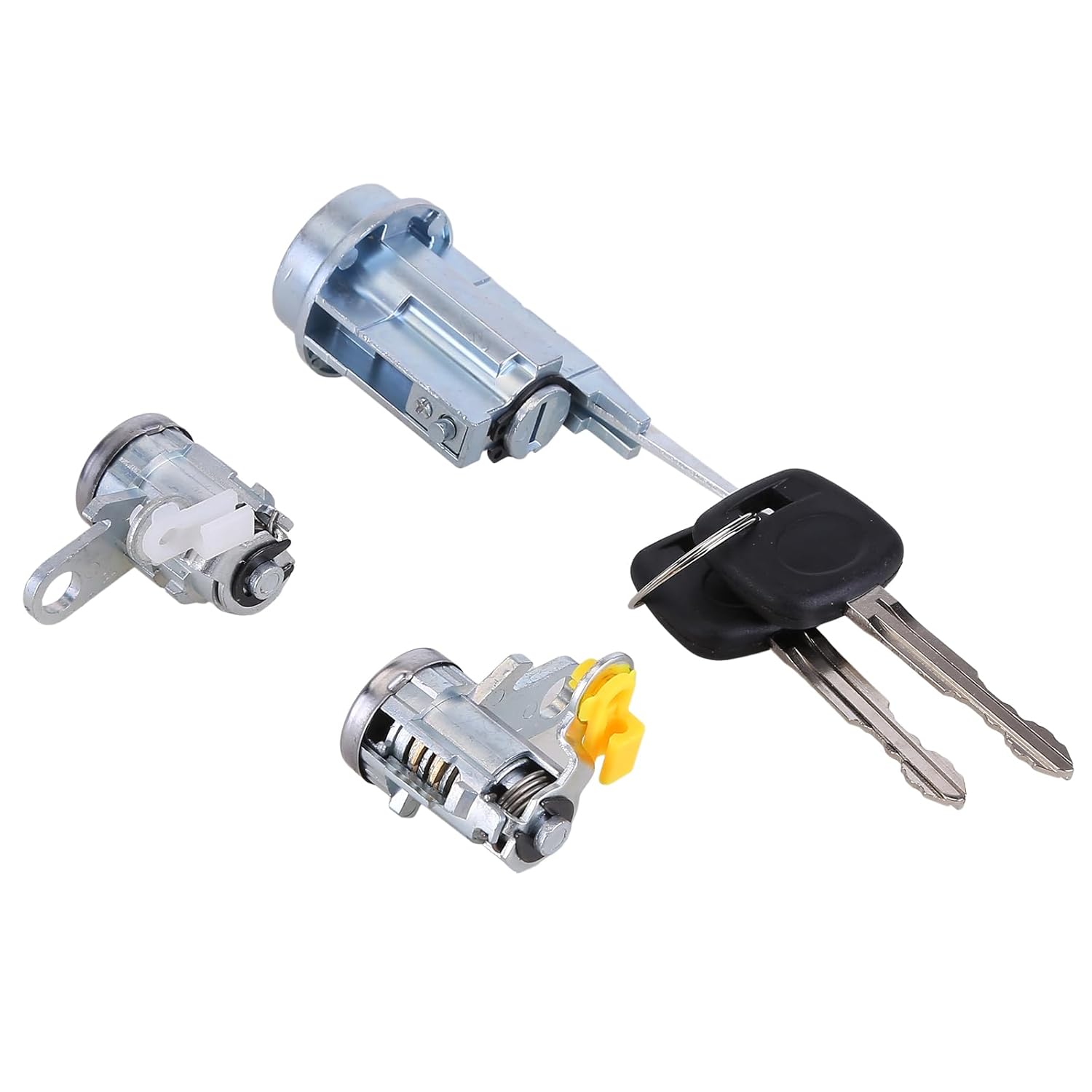 Ignition Switch and Door Lock Cylinder with 2 Keys Compatible for Toyota Tacoma 1999 2000 2001 2002 2003 Replace 69005-35840 Ignition Switch,Door Lock Cylinder and Key