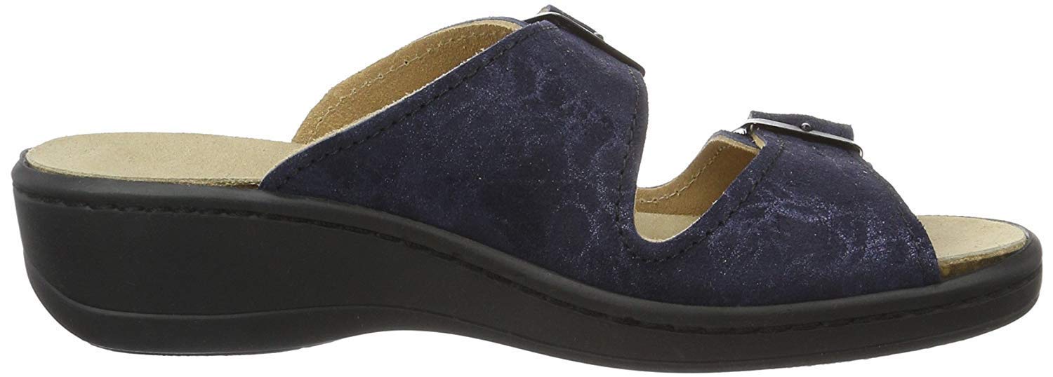 Weeger Orthopädische-Pantolette mit auswechselbarem Fußbett