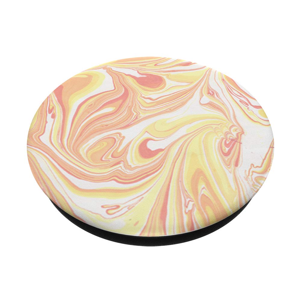 POPS TONIGHT 確認用 Amazon.com: Yellow Orange & Red Paint Swirl on White PS13723