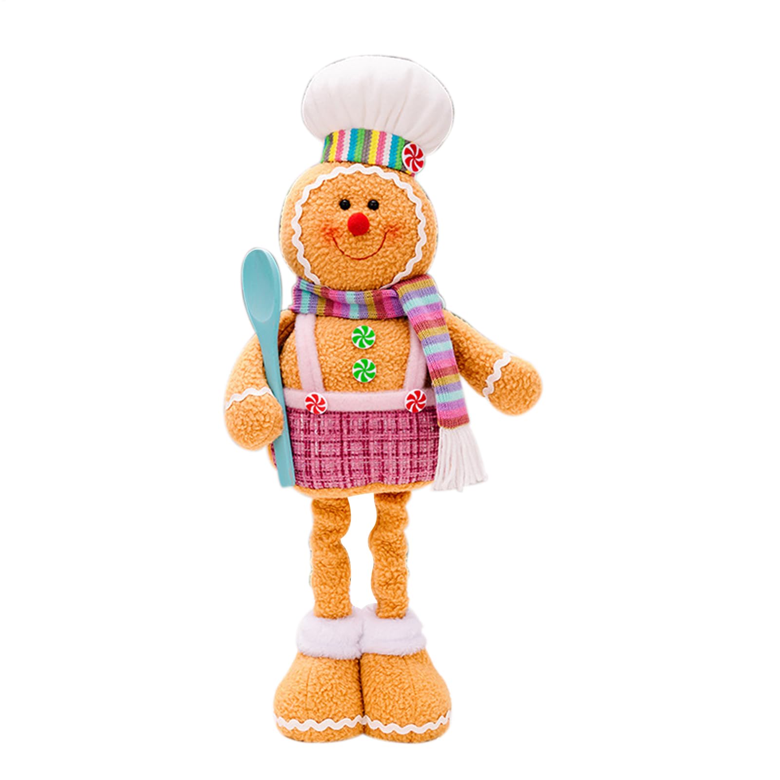 Pain d'épice de Noël figurine réglable pour bureau et plateaux