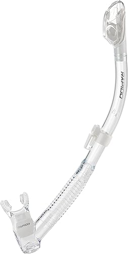 Vista 12 de Diseño italiano Panto-180 Premium lente de vidrio templado antivaho panorámica vista lateral máscara de esnórquel tubo de esnórquel seco, máscara