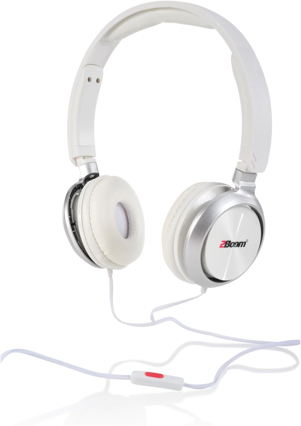 2BOOM Powerjam Hi-Def Stereo Headphone White