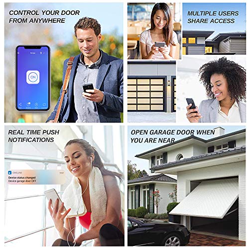 Télécommande de garage WiFi eWelink compatible Alexa et Google Home pour maison connectée