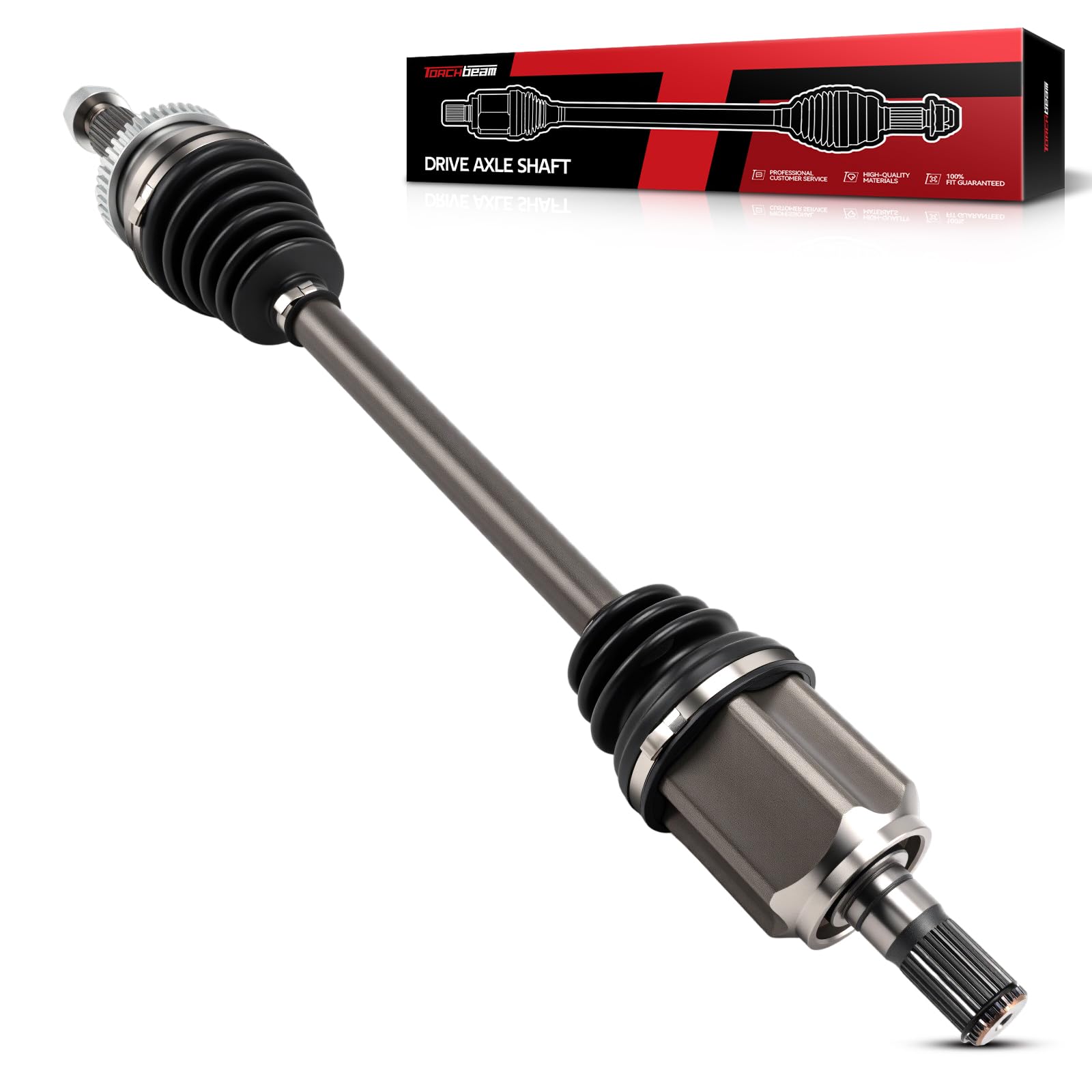 Torchbeam CV Axle Shaft Assembly Compatible with 2016-2021 Tucson, Front Left CV Axle NCV37109