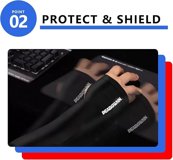 Gaming Sleeve Arm Pc Reduces Friction & Fatigue Arm Sleeves for Gamers cooling Arm Sleeve Gaming Set up Accessories