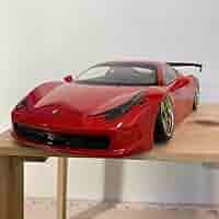 R*様 タミヤフェラーリ458ボディ タミヤ 1/10RC フェラーリ 458 チャレンジ スペアボディセット