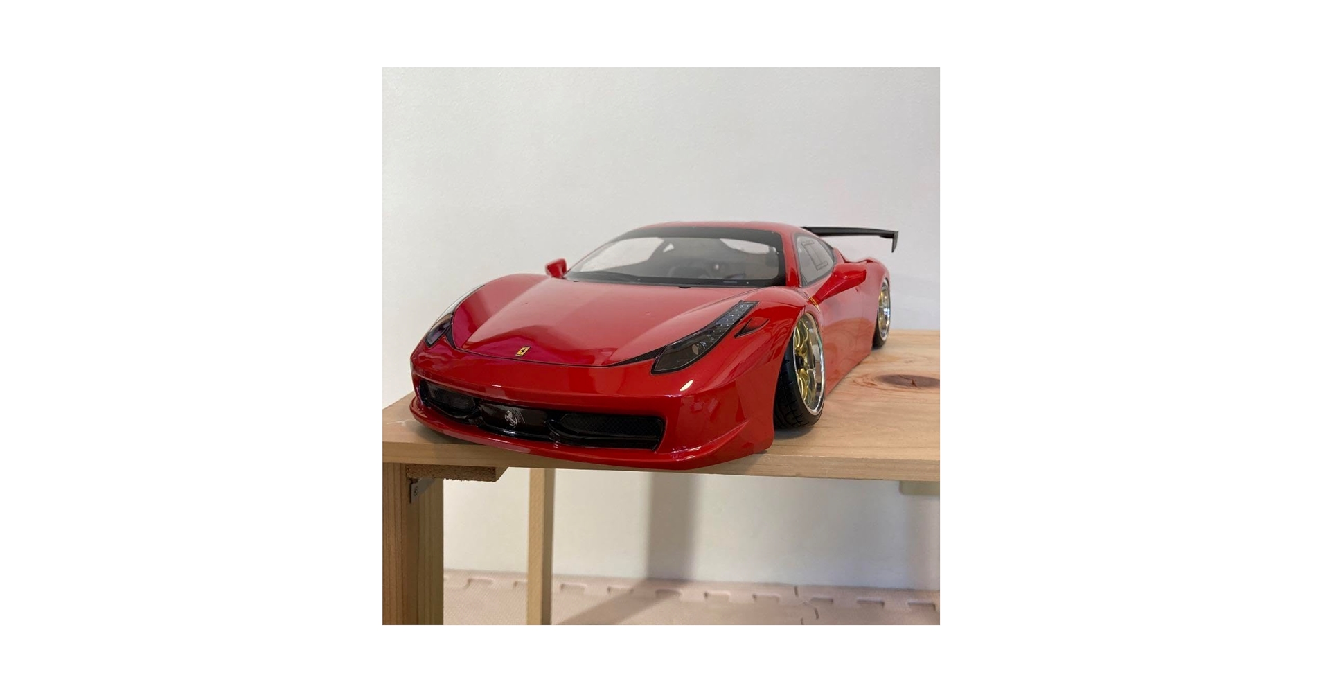 Amazon.co.jp: タミヤ フェラーリ458チャレンジ ボディ : おもちゃ