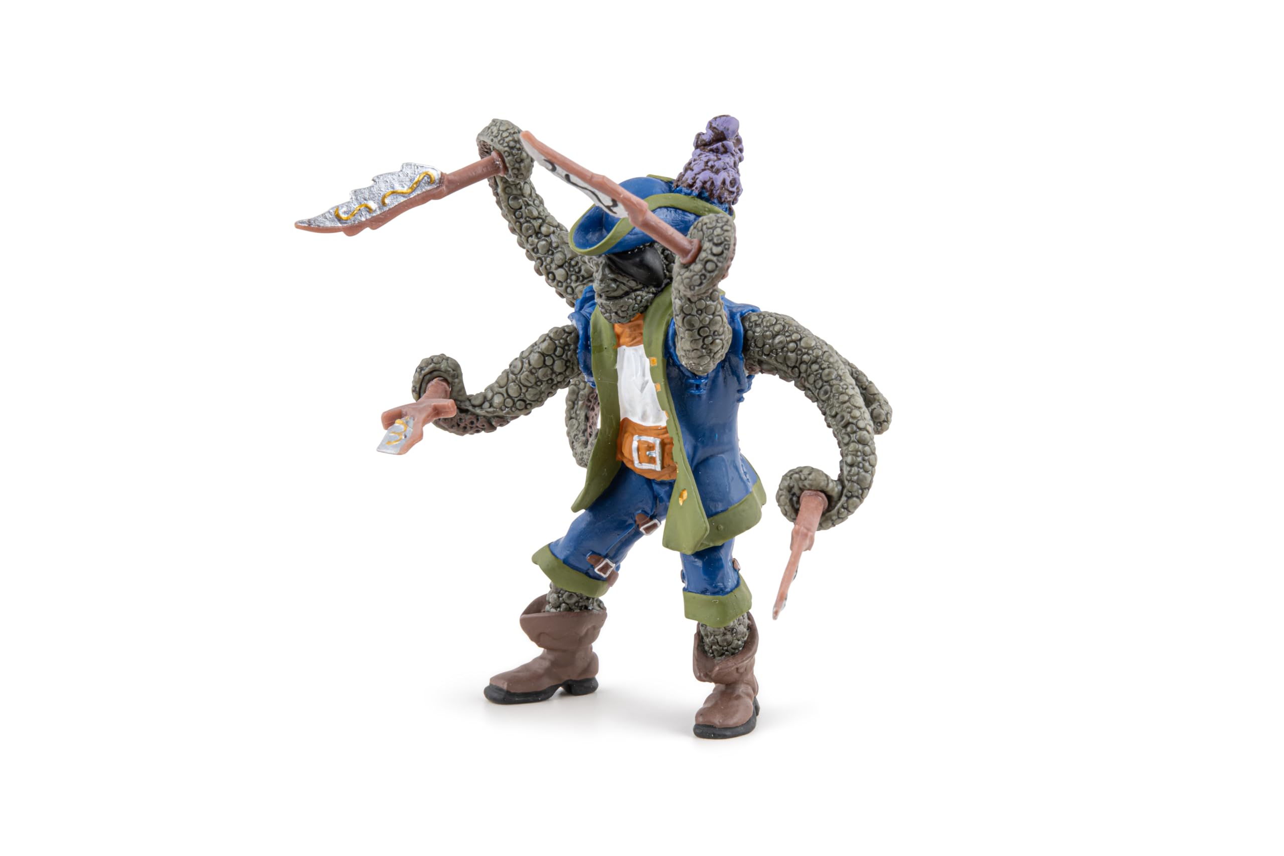 Papo, Realistic Mutant Octopus Pirate Figure, Ages 3+, Pirates Collection, Creative Play Fantasy Adventure - Image 2