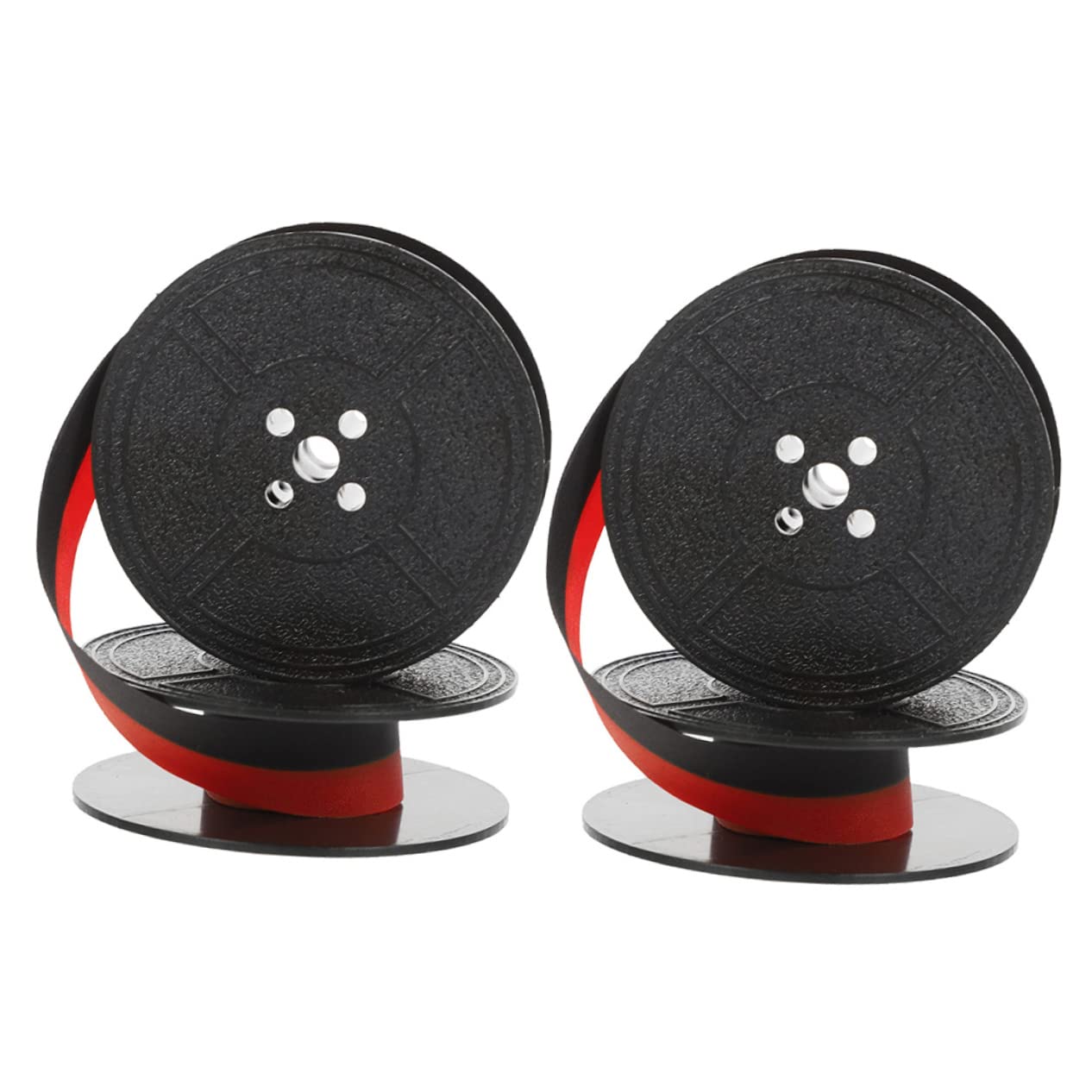 HAPINARY Word Processor Typewriter Ink Ribbon 2 Sets Nylon High Ink Absorption Fade Resistant Replacement for Typewriter