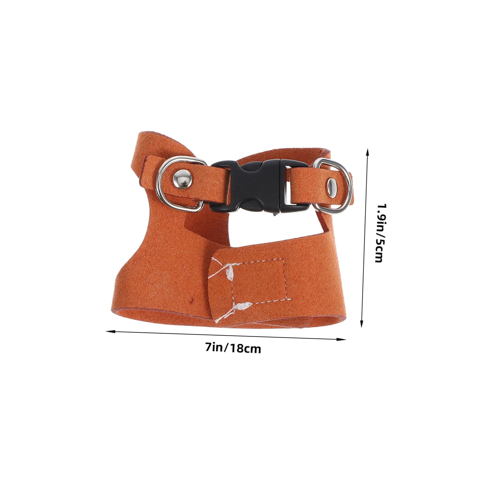 ibasenice Adjustable Small Pet Harness Leash Hamster Rabbit Kitten Traction Rope Pet Outdoor Supplies