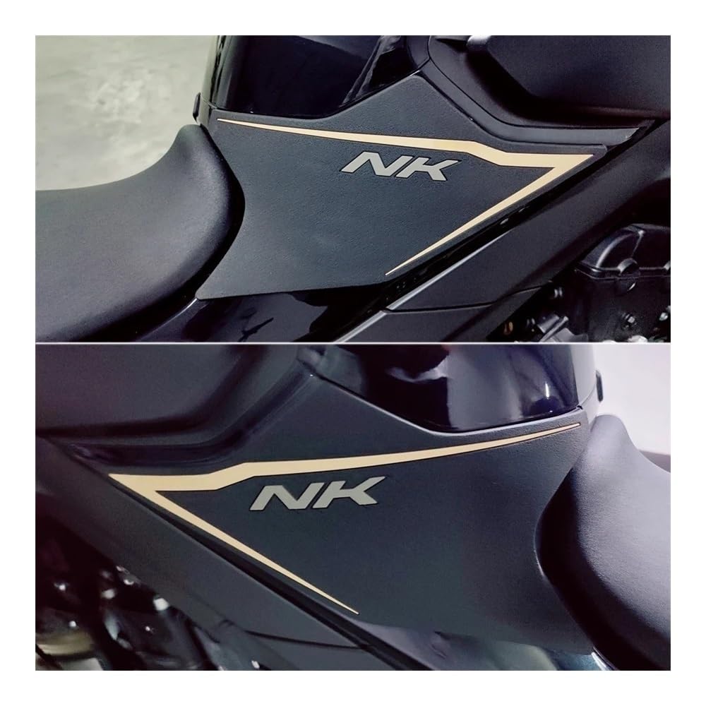 Protections réservoir Moto pour 800NK 800 NK Réservoir Pads Protecteur Moto Accessoires Carburant Gaz Genou Grip Traction Côté Autocollants Pièces Décoration