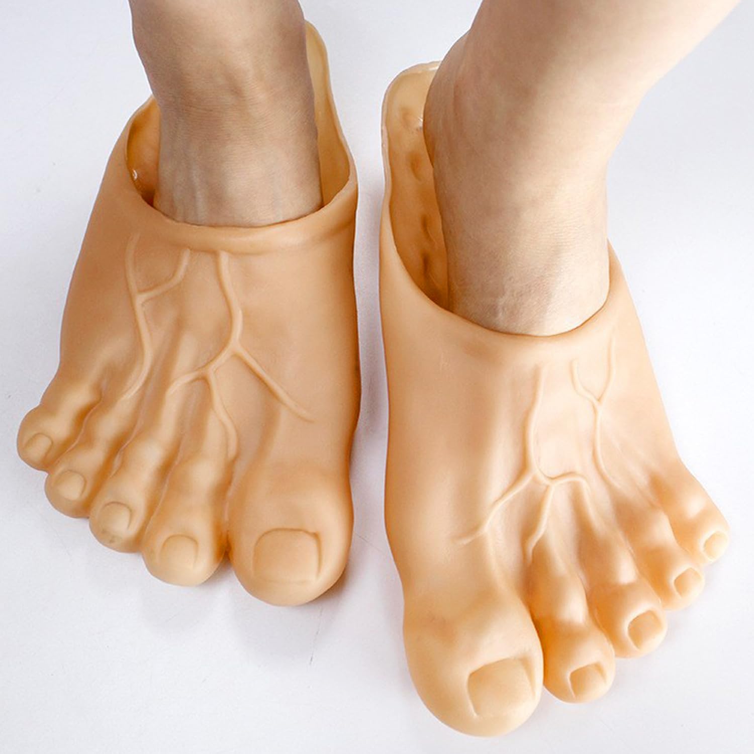 CYNOSURETECH 1 Pair Of Simulated Giant Slippers And 1 Pair Of Simulated Ears, Role-Play Props, Creative And Funny Slippers - Image 4