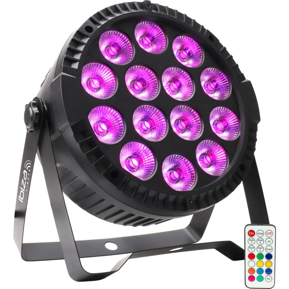 Ibiza - Proyector PAR Ultra Plano - 14 LED RGBW 6W - THINPAR-14X6W-RGBW