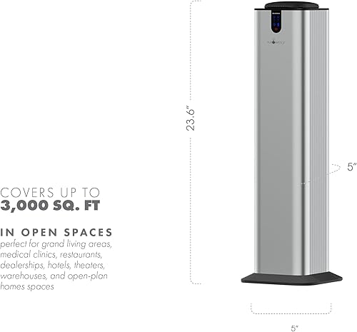 Miniatura 10 de Aromely Difusor inteligente de aroma Bluetooth, difusor sin agua nebulizador de aromaterapia para hogares de dos pisos, oficinas y áreas abiertas,