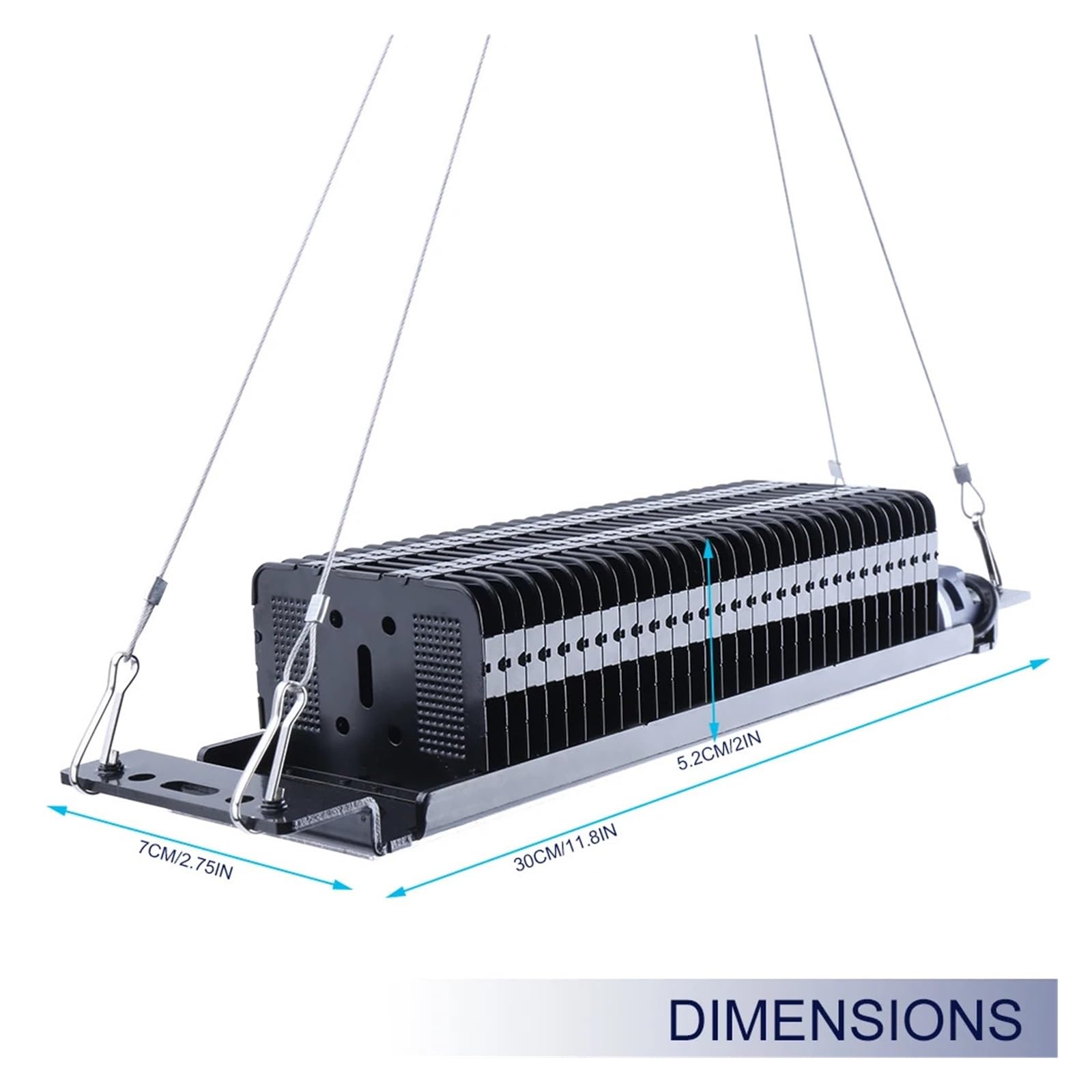 Lampada da coltivazione a LED 300 W a spettro completo 465 for piante for interni Fiori Vegs Piantine Serra Illuminatore orticolo